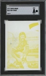 1977 Topps #267 Ray Fosse 9 card progressive proof.